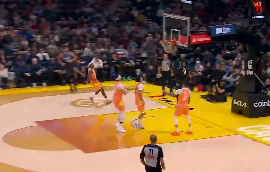 开云APP-萨格斯反击接球单臂劈扣得手，魔术领先骑士到10分